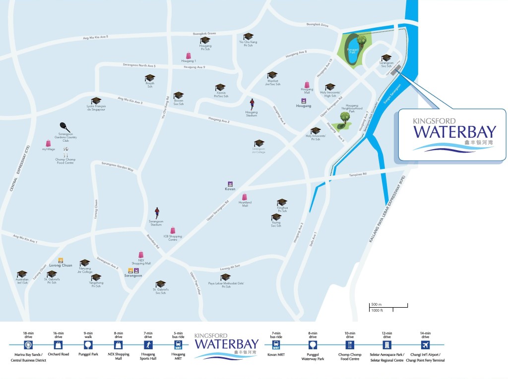 Kingsford Waterbay Condo - Location Map (kingsfordwaterbaycondo.sg)